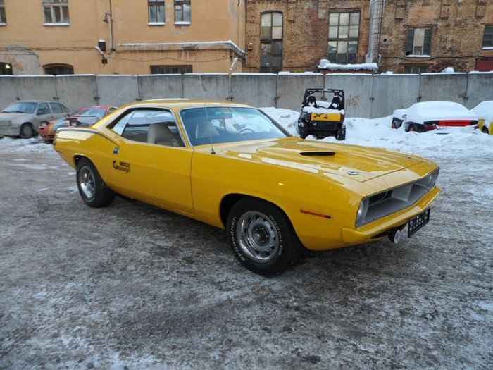 Plymouth Barracuda 1970 восстановленный из хлама plymouth, musclegarage, реставрация, авто, длиннопост