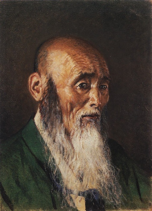 Портрет японского священника. (1904) Автор: Василий Верещагин. Василий Верещагин: Как сложилась судьба русского гения, которому французы не дали Нобелевку
