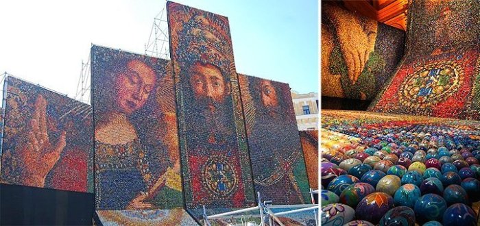 Арт-инсталляция Алтарь наций. \ Фото: pokupon.ua. Арт-инсталляция Алтарь наций. \ Фото: pokupon.ua.
