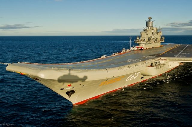 Авианосец «Адмирал Кузнецов» будет оснащен новым вооружением