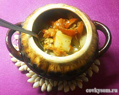 Чанахи в горшочках Чанахи в горшочках