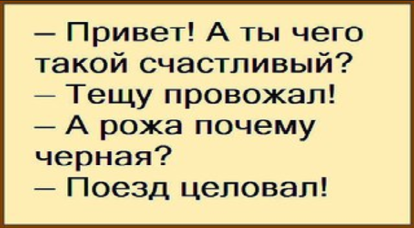 Лучшие анекдоты про тещу с зятем в картинках