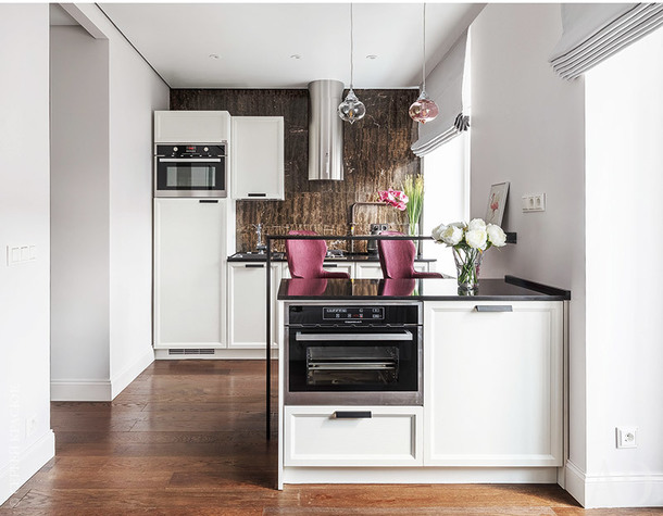 Квартира архитектора в Москве, 30 м² Квартира архитектора в Москве, 30 м²