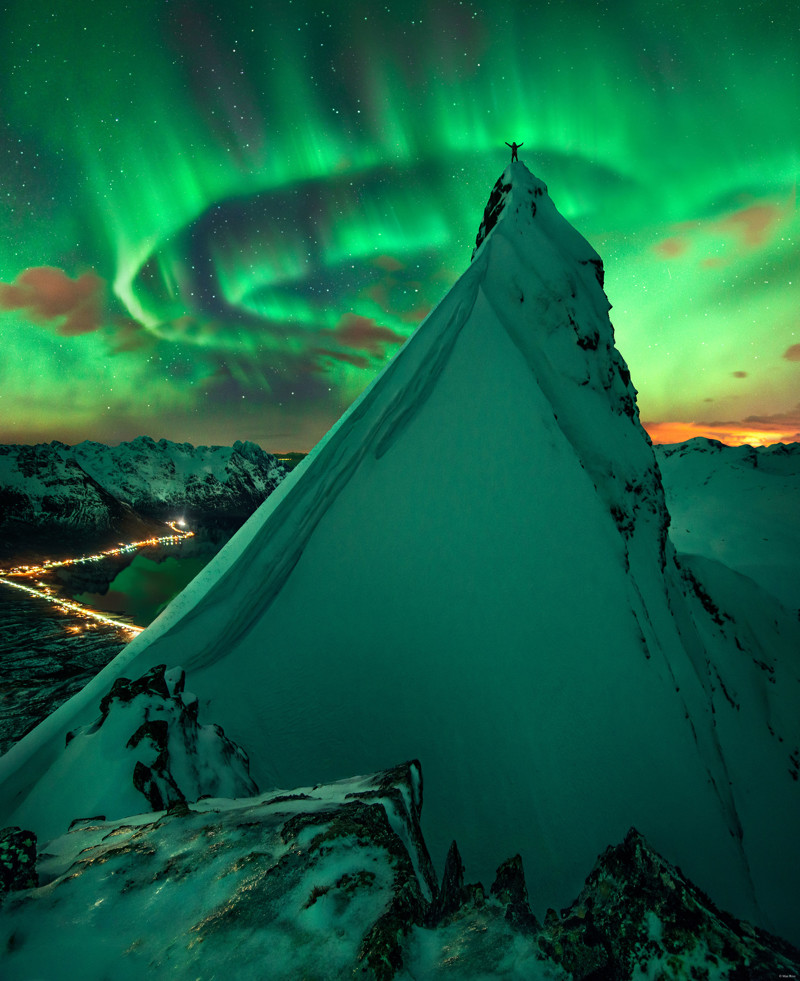 «На вершине мира». Норвегия без фотошопа, природа, удивительные фото, человек