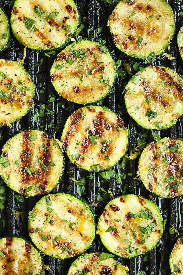Grilled-Lemon-Garlic-Zucchini