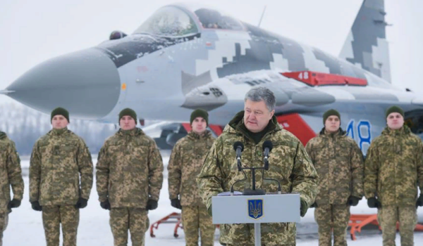 Самую большую ставку Порошенко делает на истребители и БПЛА.