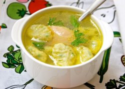 Суп с клецками - новое решение для первого блюда