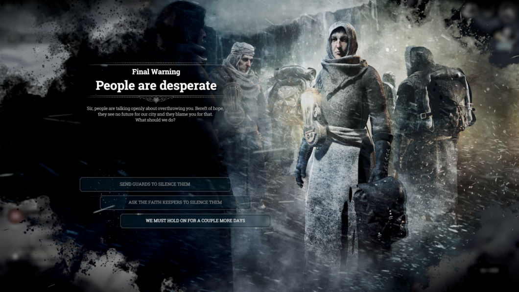 Frostpunk и моральные дилеммы Frostpunk и моральные дилеммы