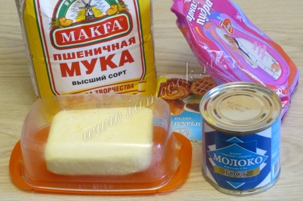 Печенье из сгущенки и сливочного масла рецепт
