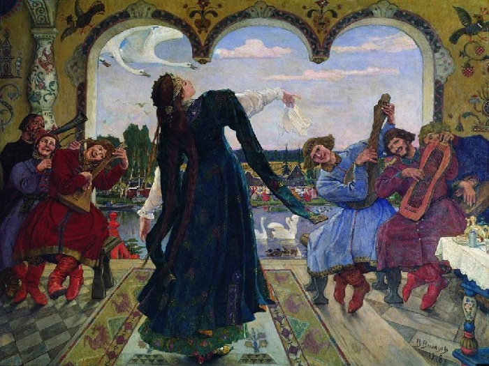 Царевна-лягушка. (1901-1918 г.г.) Автор: Виктор Васнецов. 