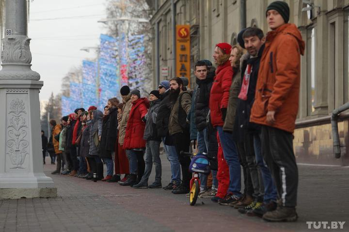 7 фото с митингов в Минске против объединения России с Белоруссией