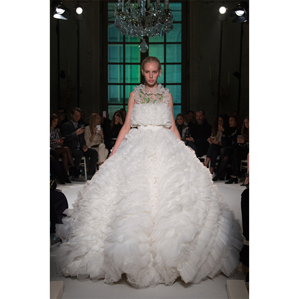 Giambattista Valli Самые красивые свадебные платья Недели высокой моды в Париже