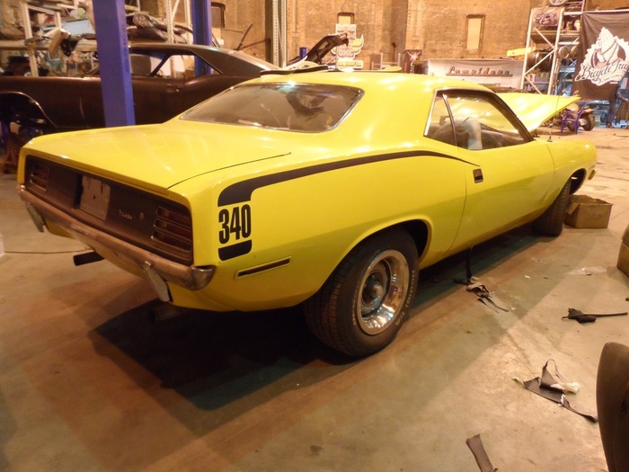 Plymouth Barracuda 1970 восстановленный из хлама plymouth, musclegarage, реставрация, авто, длиннопост