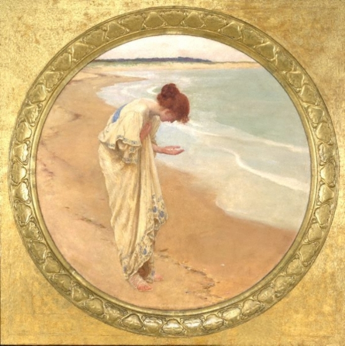 Жемчуг, рождённый морем. Автор: William Henry Margetson. Жемчуг, рождённый морем. Автор: William Henry Margetson.