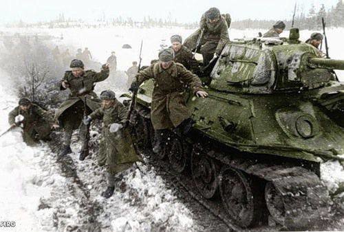 Ожившие фото войны Ожившие фото войны СССР, война, история