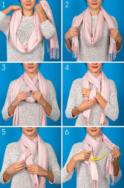 8 красивых способов дополнить образ с помощью шарфика. На заметку!