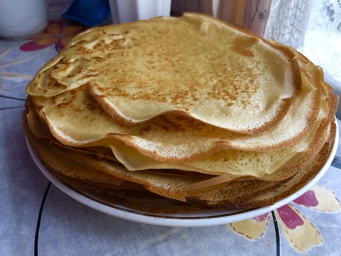 Блинчики заварные. Простой рецепт к масленице блины, рецепт, вкусняшки, Масленица