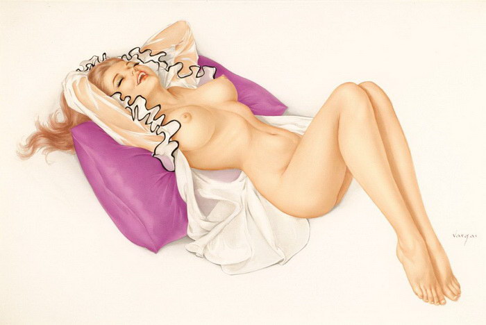 Эротические открытки Alberto Vargas