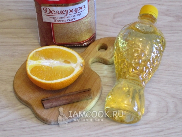 Ингредиенты для глинтвейна из белого вина