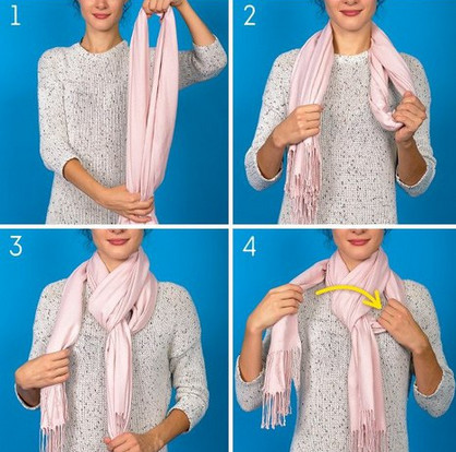 8 красивых способов дополнить образ с помощью шарфика. На заметку!