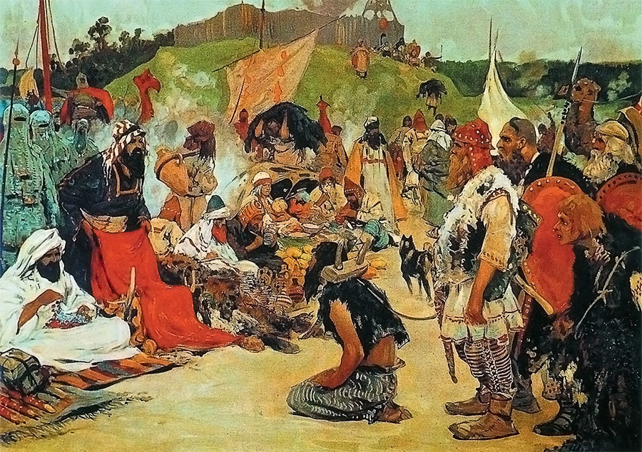 Хазарский каганат и Великий Булгар. 4.6. Хазарский каганат и Великий Булгар. 4.6.