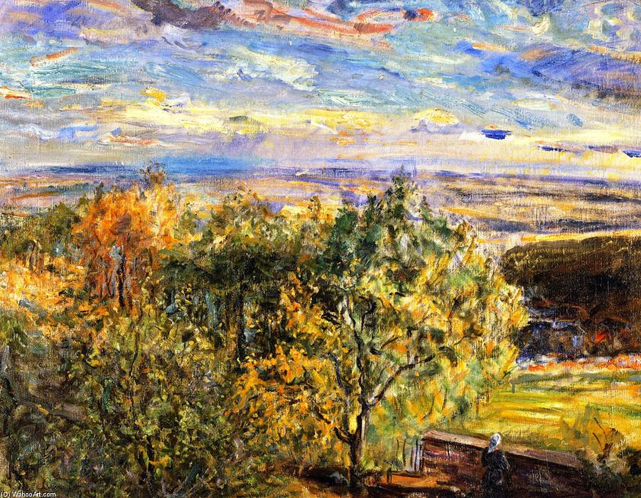 Max-Slevogt. "Pfalz Landschaft".1923. Museum im Kulturspeicher (Germany) Max-Slevogt. "Pfalz Landschaft".1923. Museum im Kulturspeicher (Germany)