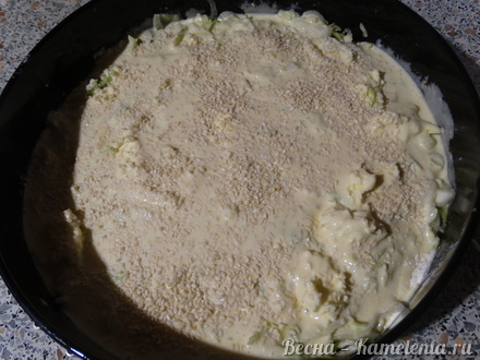 Приготовление рецепта Пирог " Капустный ленивец " шаг 7