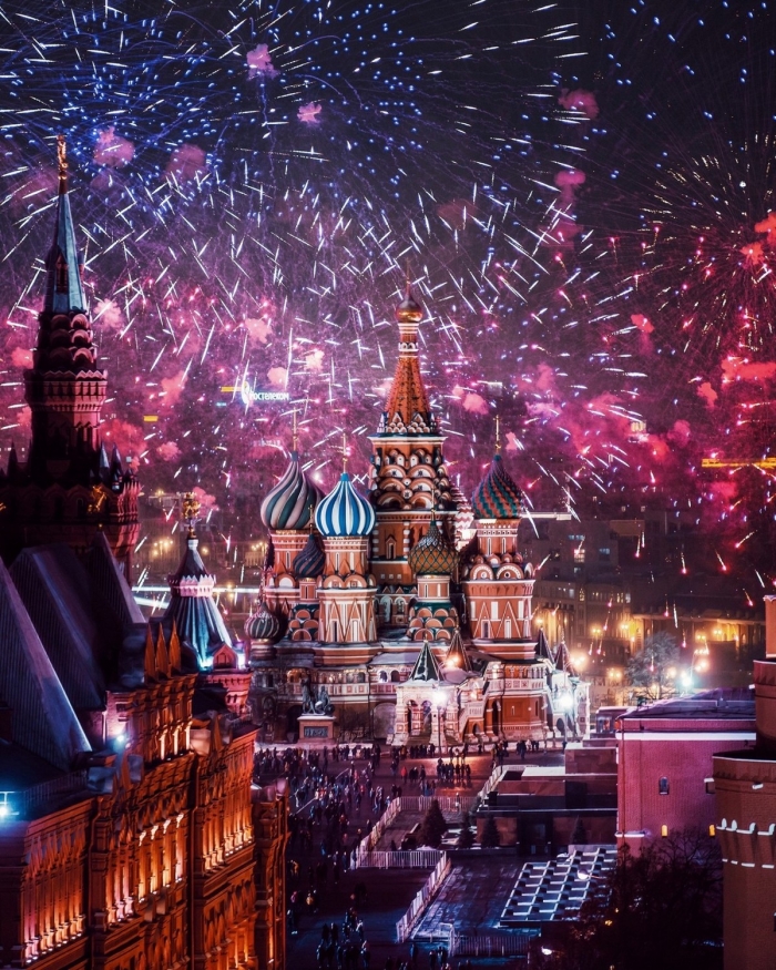 Новогодняя Москва на фотографиях Кристины Макеевой Новогодняя Москва на фотографиях Кристины Макеевой