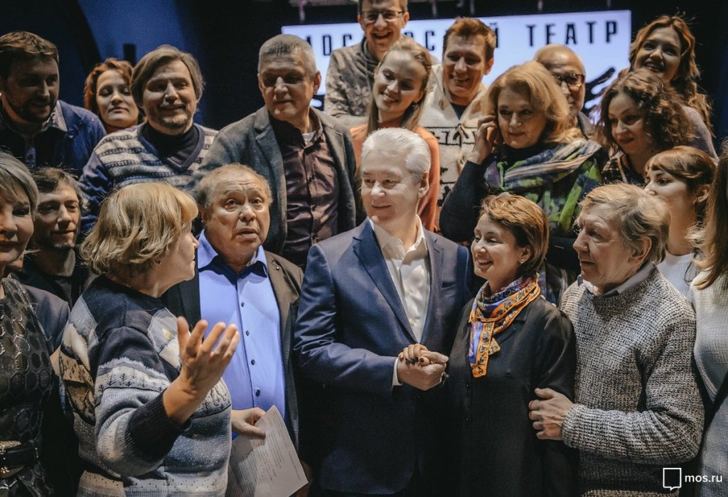 Собянин открыл после реставрации театр «Школа современной пьесы». Фото: mos.ru