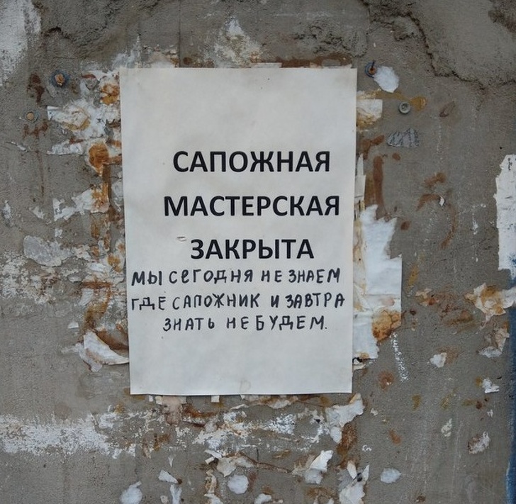 16 объявлений, содержание которых захватывает не хуже голливудского блокбастера 16 объявлений, содержание которых захватывает не хуже голливудского блокбастера