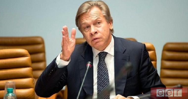 Алексей Пушков Пушков рассказал чем навредят ЕС новые антироссийские санкции США