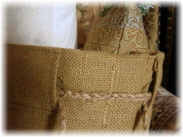 Поделки для дома из мешковины Поделки для дома из мешковины
