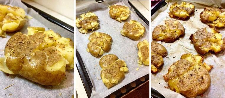 ЗАПЕЧЕНЫЙ ПРЕСОВАННЫЙ КАРТОФЕЛЬ