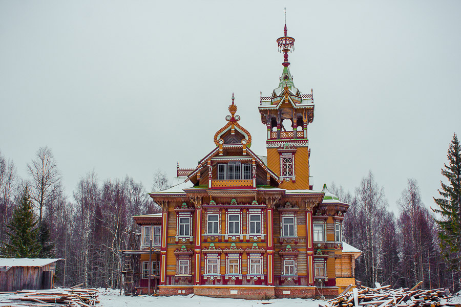 Русская изба. О теремах и хоромах