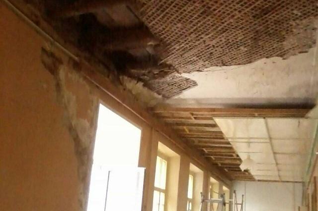 В тамбовском военном госпитале «рухнул потолок»