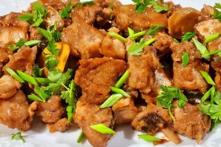 Фото к рецепту: Рыба в соусе террияки