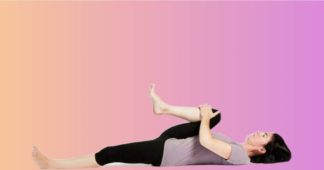 Подтягивание колена к животу. Моя обработка фото из открытых источников