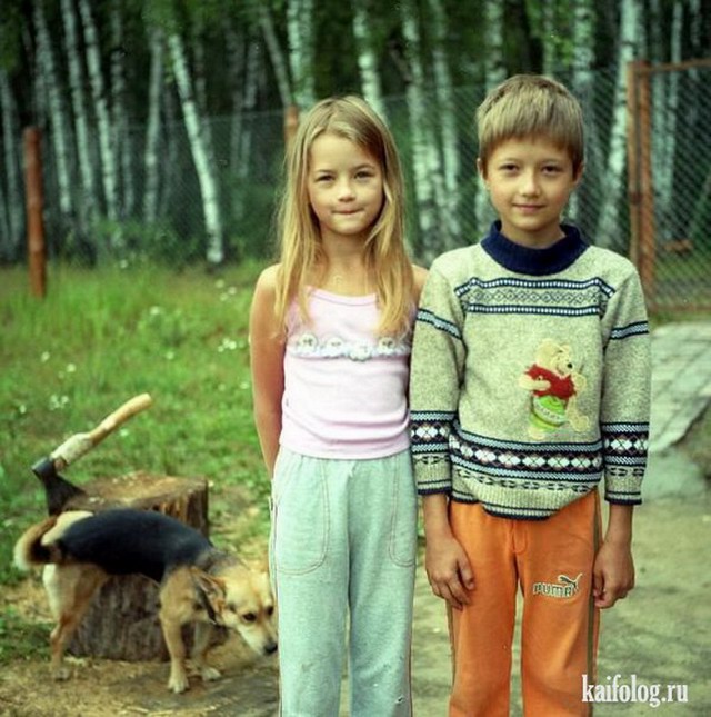 Прикольные дети (50 фото)