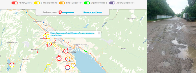 Убитые дороги России Убитые дороги России
