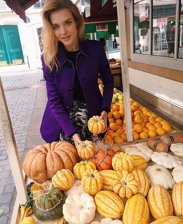 Наталья Водянова начала подготовку к Хэллоуину