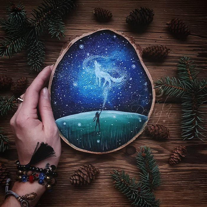Рисунки на деревянных спилах Forest Design Рисунки на деревянных спилах Forest Design