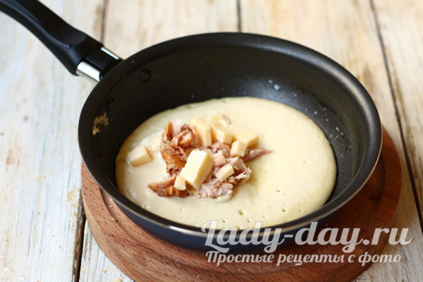 положить начинку