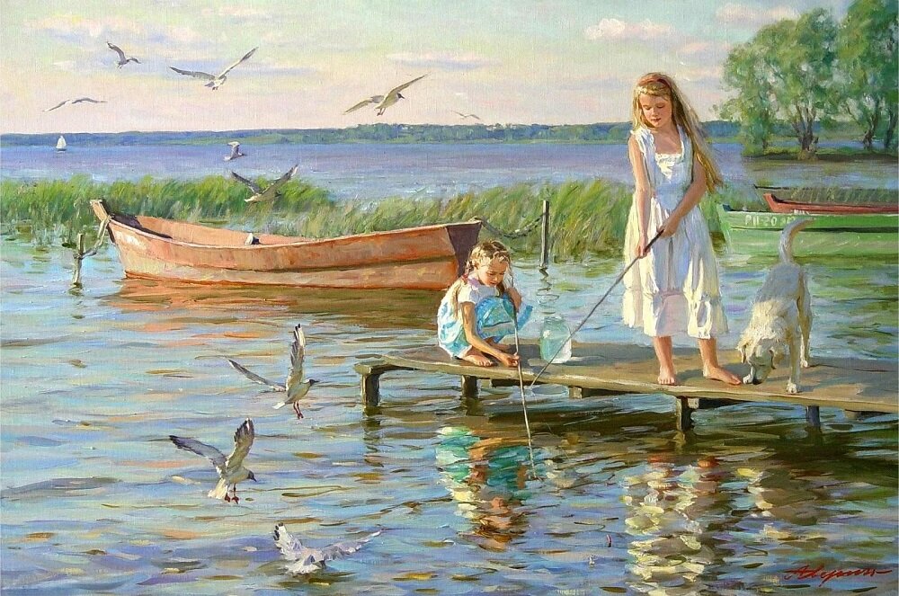 Солнечные картины.