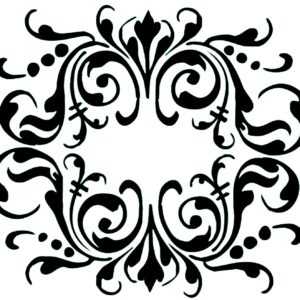 Трафарет для рисования на стене 1