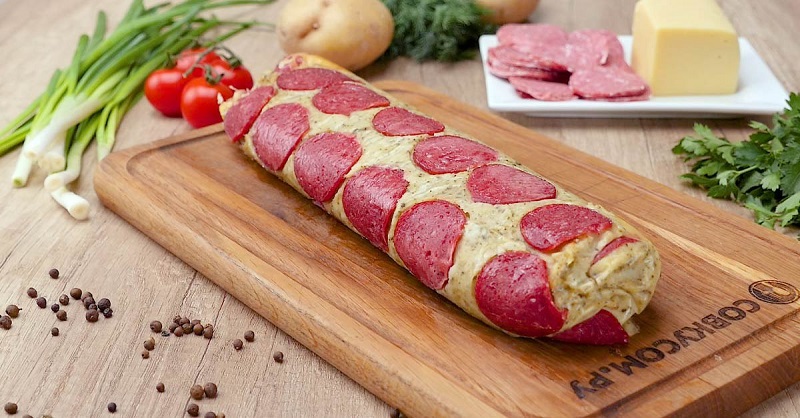 рулет из пюре