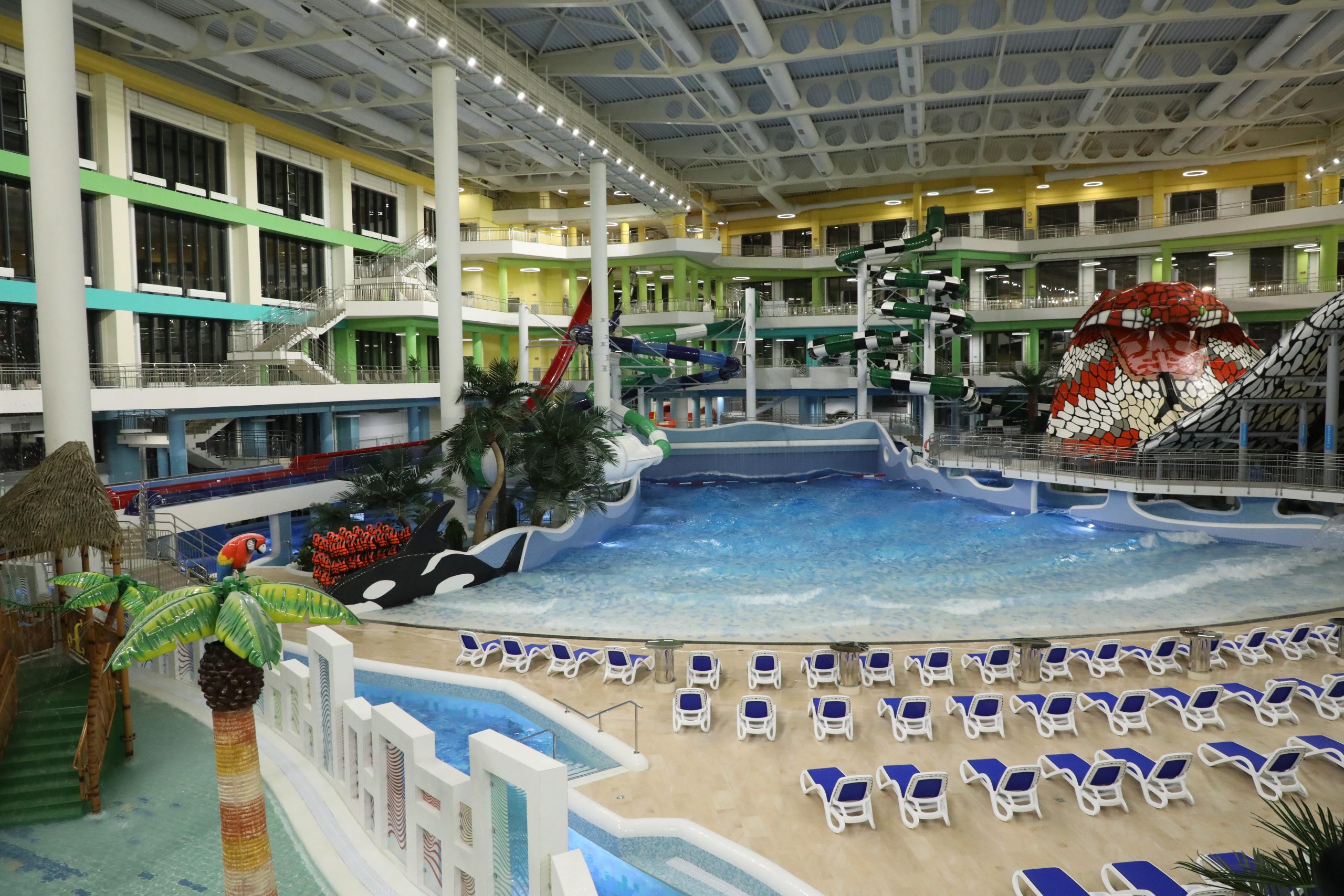 Новый аквапарк в Нижнем Новгороде на проспекте Гагарина