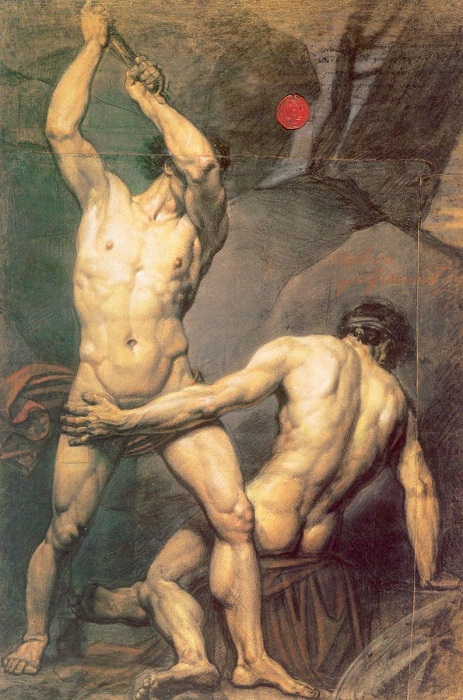 Натурщики. Автор: Карл Брюллов. Натурщики. Автор: Карл Брюллов.