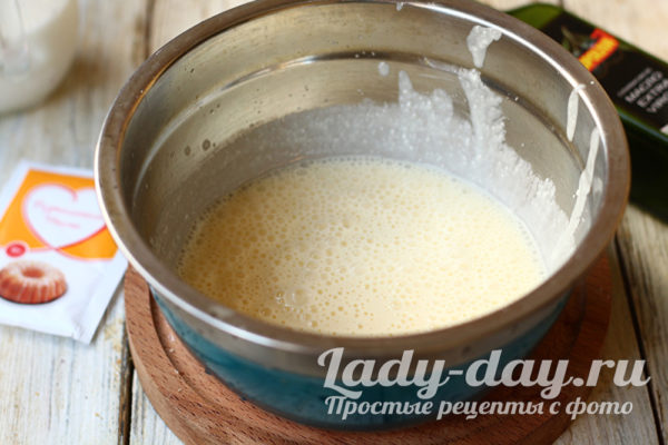перемешиваем блендером