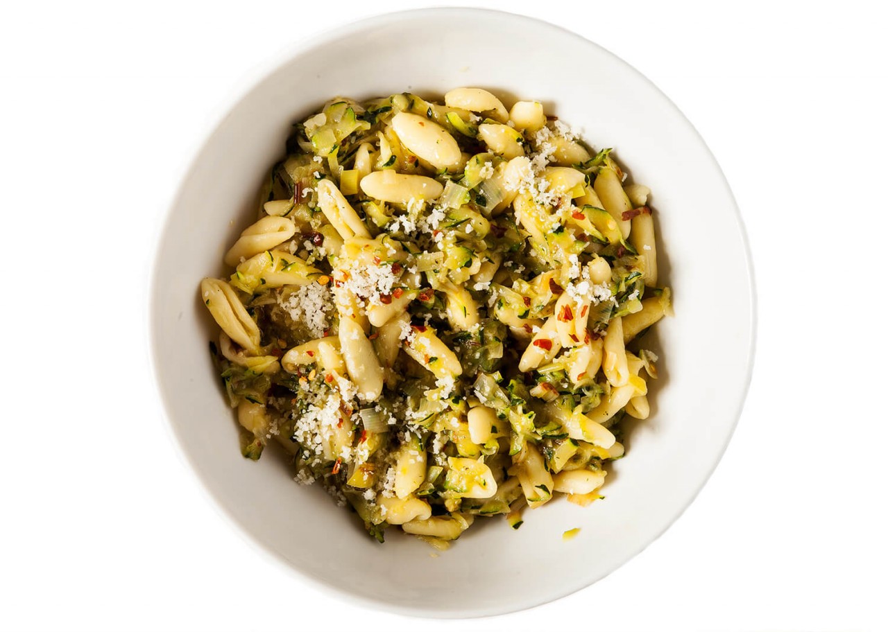 spicy-cavatelli-with-zucchini-and-leeks