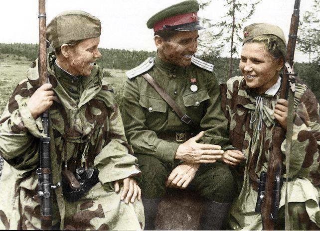 Ожившие фото войны Ожившие фото войны СССР, война, история